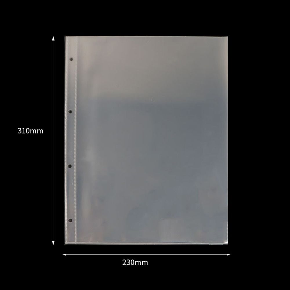 PP Photo Album Refill Pages Multiple Pockets Photocard Holder File Protector Photo Album Sleeves