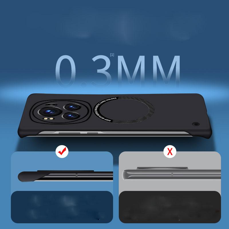 Для Magsafe Магнитный безрамочный жесткий чехол для телефона Honor Magic 6 Pro Lite Magic6Pro Тонкий матовый жесткий противоударный чехол с беспроводной зарядкой Ультратонкий
