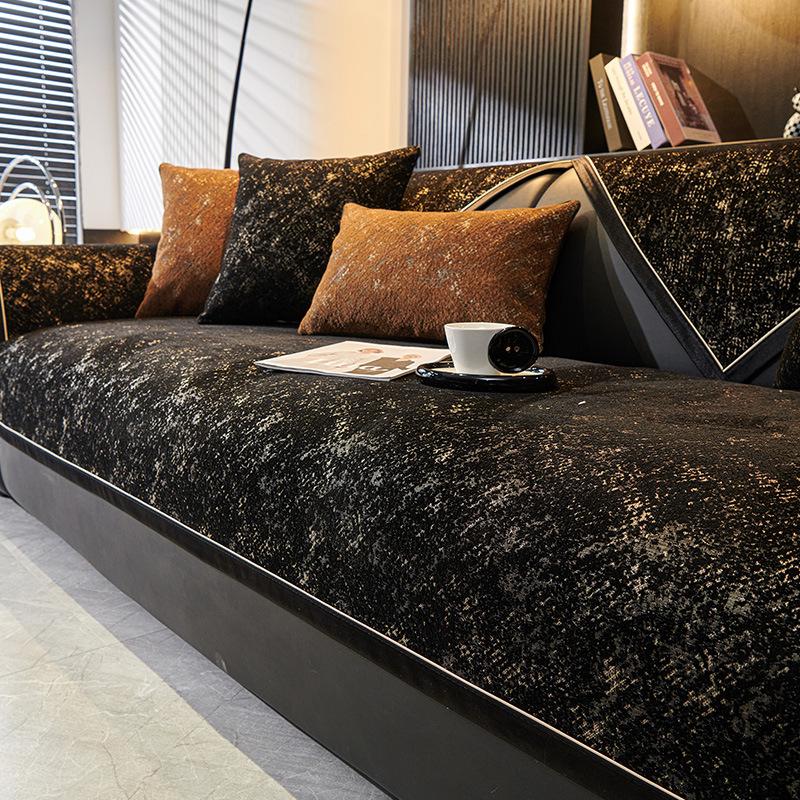 Подушка для дивана Chenier, Универсальная для всех сезонов, Нескользящая и грязеотталкивающая подушка для сиденья Новый чехол для дивана, Защита от царапин кошек, Тканевое полотенце-чехол