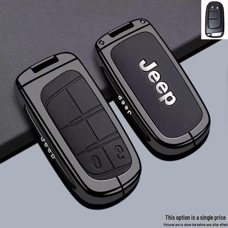 JEEP Key Case for Grand Cherokee, Wrangler, Compass, and Commander