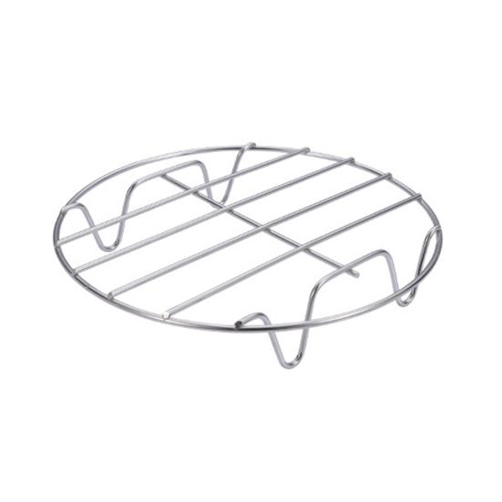 Стойка для приготовления на пару из нержавеющей стали, многофункциональная охлаждающая стойка, круглая стойка для приготовления на пару на четырех ножках для приготовления на кухне