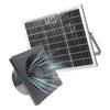 High Efficiency Solar Ventilation System Exhaust Fan 3W Outdoor Ventilation Solution for Greenhouses and Pet Shelters