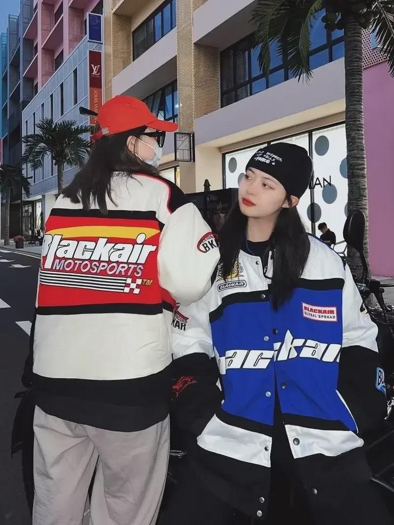 Unisex American Retro Racing Jackets - Trendy Spring/Autumn Streetwear for Men and Women