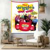 Wiggles Customize Your Name Tapestry Gift Personalized Tapestry Smooth Polyester Ideal for Office Wall All-Season Use Great Gift for Dorm Room Lovers