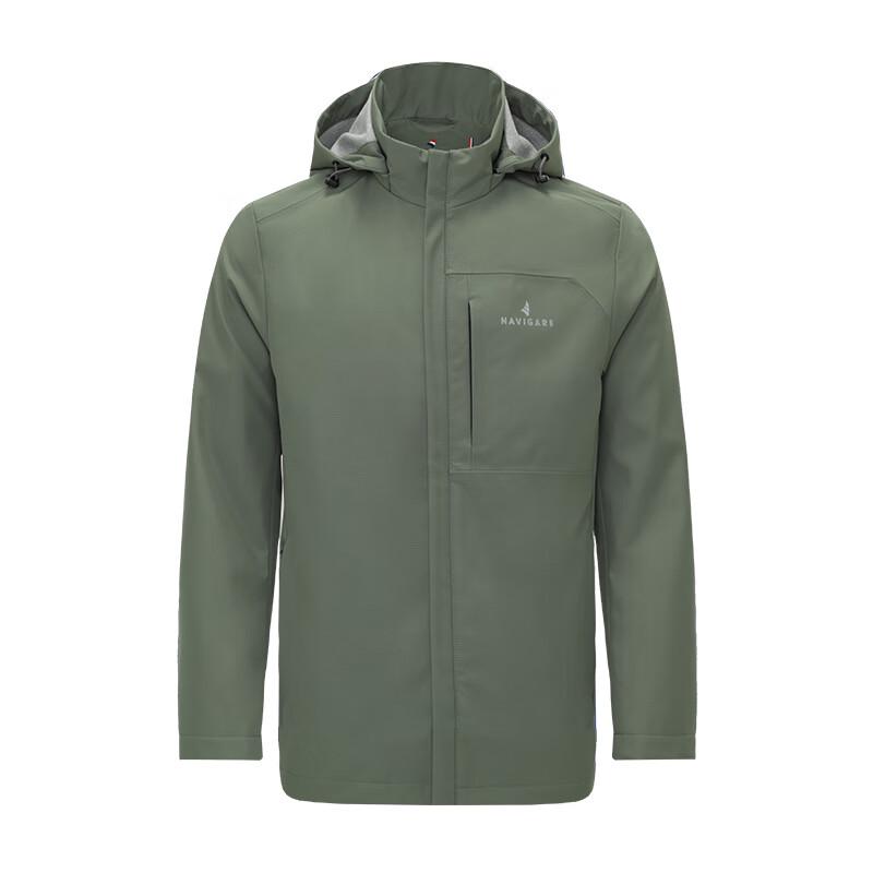 Navigare Men's Detachable Hooded Aerogel Jacket