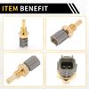REPAIROCK For Toyota Tacoma 1995-2004 Temperature Sensor Temperature Sensor Transmission Unit Sensor No.8942235010 Gold Tone