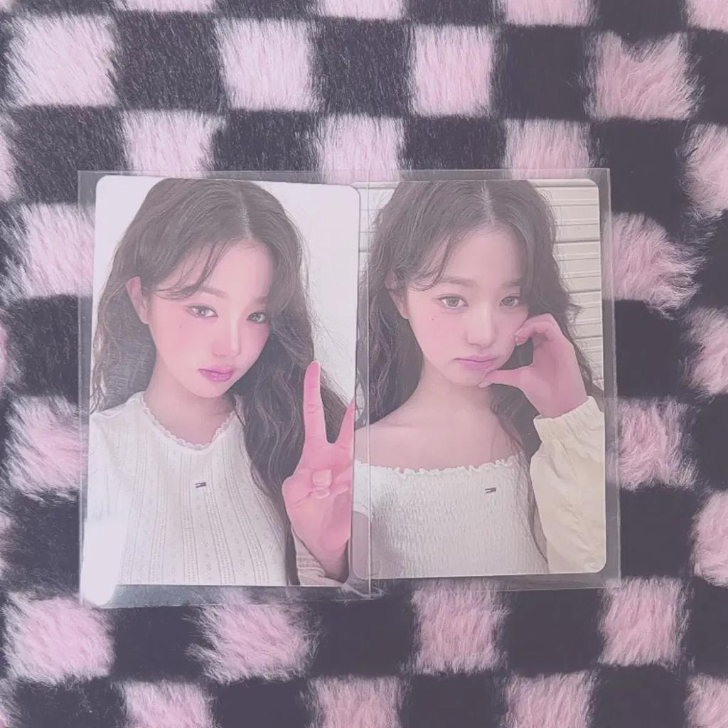 IVE Партия фотокарточек Wonyoung Tommy Jeans