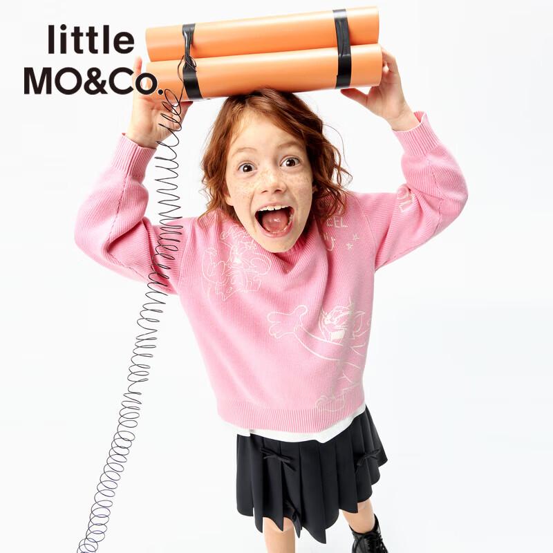 Little MO&Co. x Вязаный джемпер с длинным рукавом для детей Том и Джерри