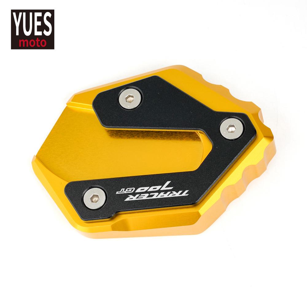 Motorcycle Accessories Kickstand Plate Side Stand Pad Enlarger For Yamaha TRACER 700 GT 700GT