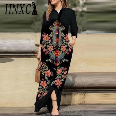 Женская мода осень-зима с длинным рукавом и воротником-поло повседневные платья