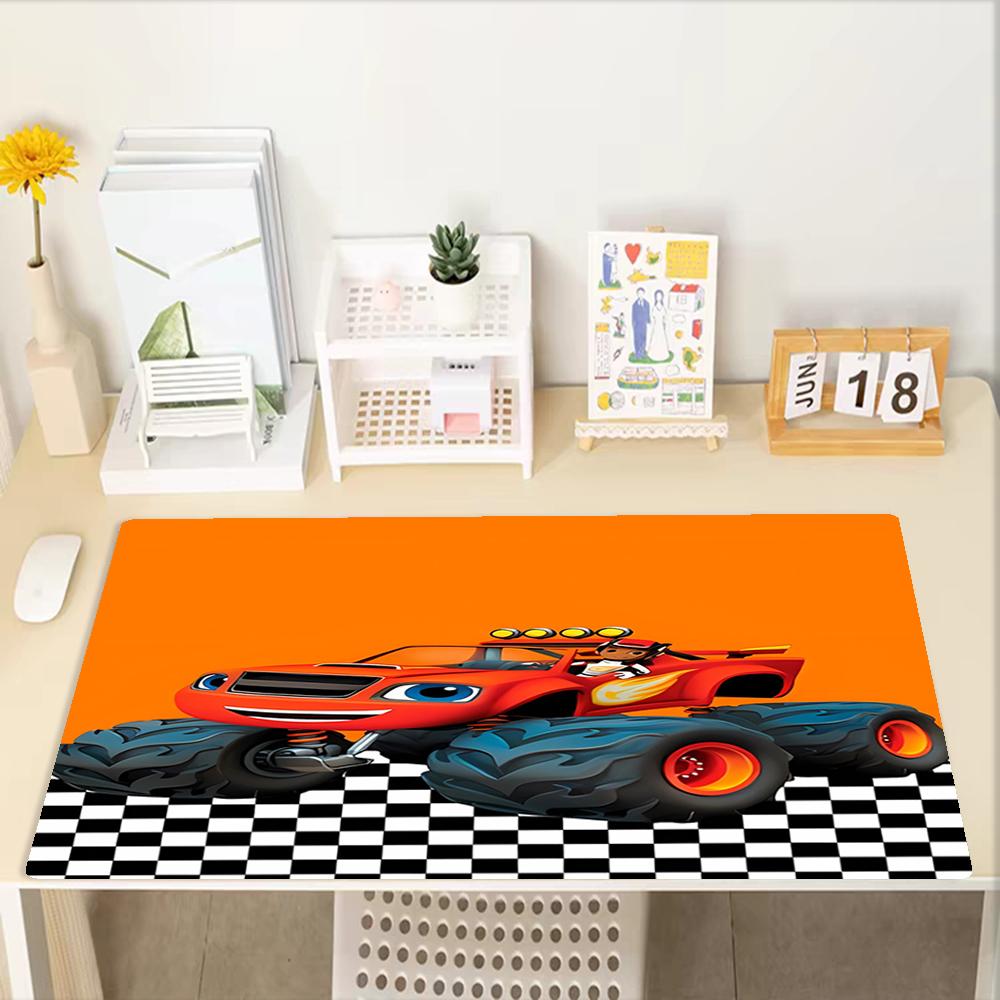 Truck Theme Mouse Pad, Non Slip Rubber Base, Multifunctional Office & Home Decor, Perfect for Workspace Personalization.
