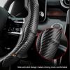 2pcs Carbon Fiber Non-Slip Steering Wheel Cover Car Accessories For Porsche Boxster Cayenne Panamera Macan Cayman 911 918 996 917 991