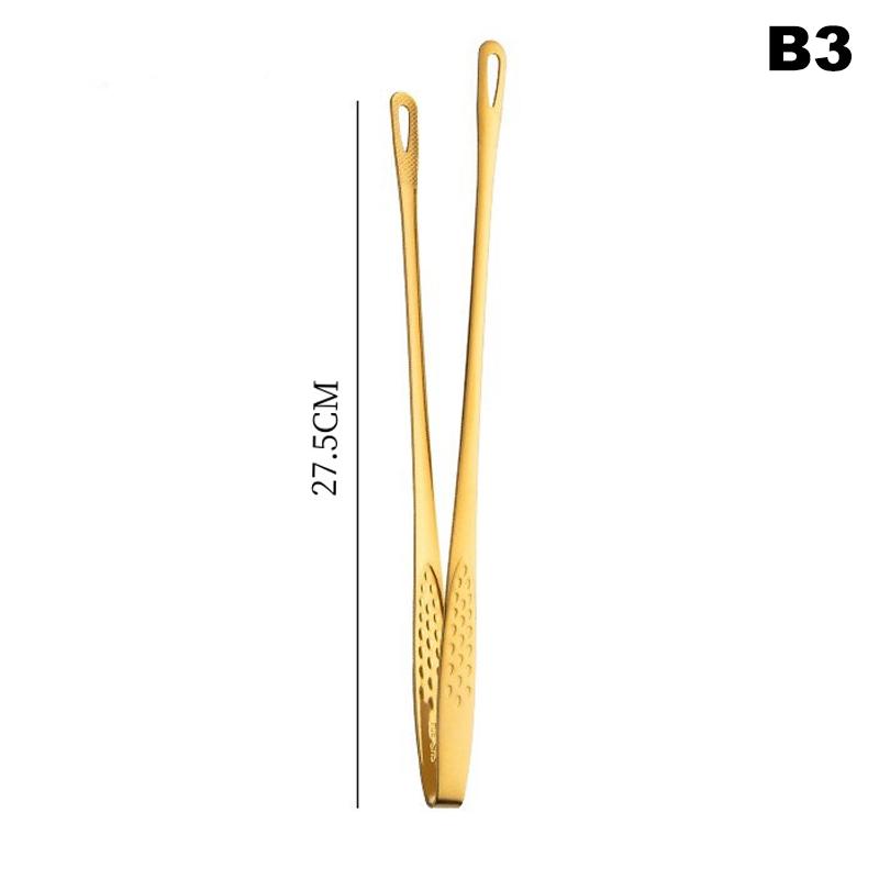 Зажим для барбекю из нержавеющей стали, кухонные щипцы для еды, переносной пинцет для барбекю, сервировочный зажим для шведского стола, приготовление картофеля фри, кухонный инструмент