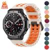 Дышащий силиконовый ремешок для Huami Amazfit T-Rex 3 2 1 T-Rex 3Pro 44мм 48мм T-Rex Ultra Цветной ремешок Спортивный ремешок для часов
