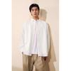 H M Loose Fit Double Layered sHirt wHite