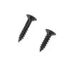2PCS 5mm 7.8mm String Tree Retainer with Screw for Electric Guitar Part Accessory (Black)