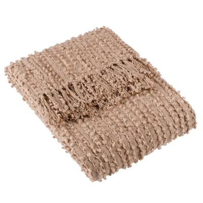 Плед Hoem Arvo с бахромой Bouclé
