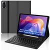 Чехол-клавиатура для Xiaomi Redmi Pad SE 11" 2023 Тонкий чехол-книжка с держателем для стилуса Магнитно съемная клавиатура Черного цвета