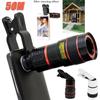 1Pcs HD360 Zoom Optical Clip Telephoto Telescope Camera Lens for Smart Phone Transform Your Phone Into A Professional Camera