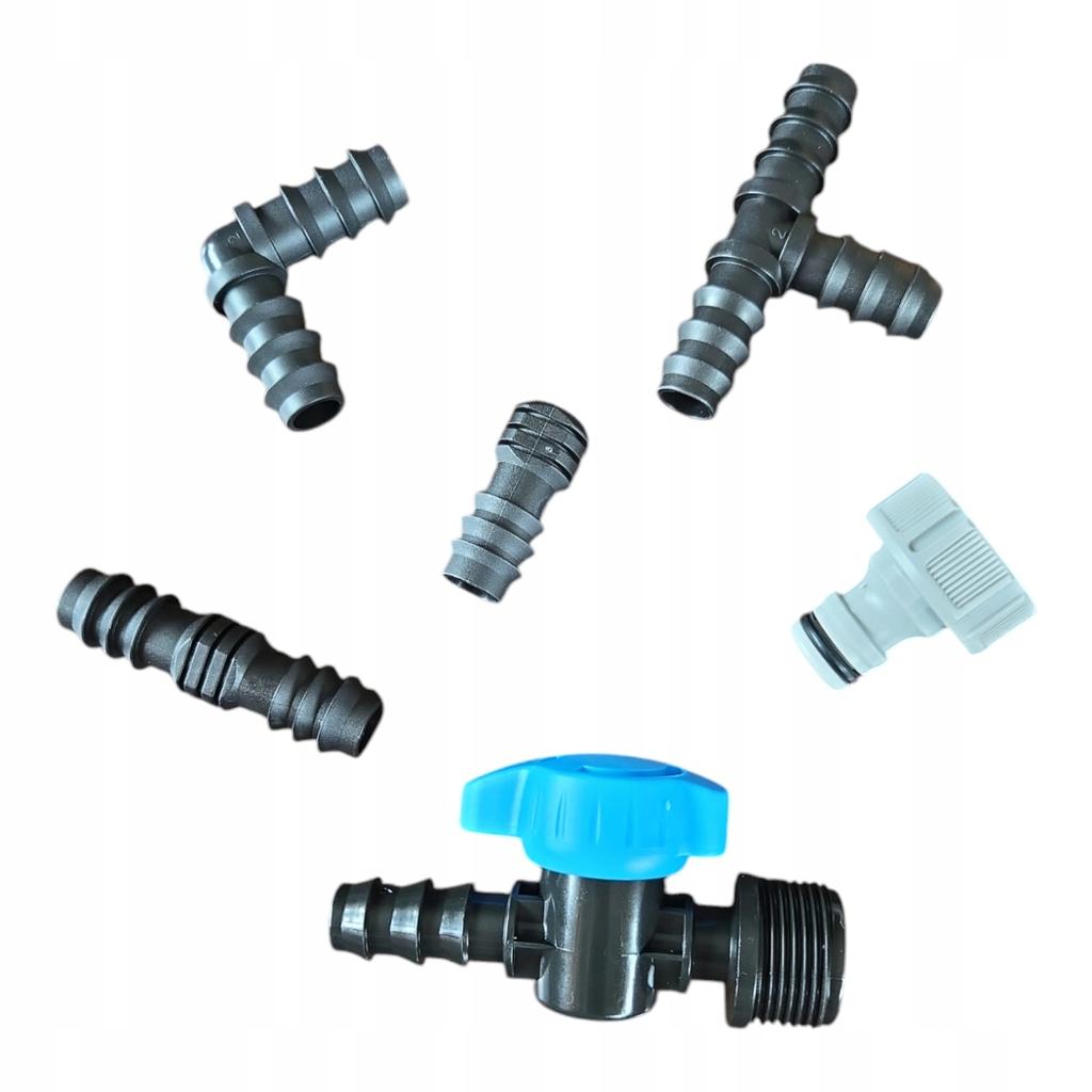 Drip Line Without Pressure Compensation 100M and 37 Accessories
