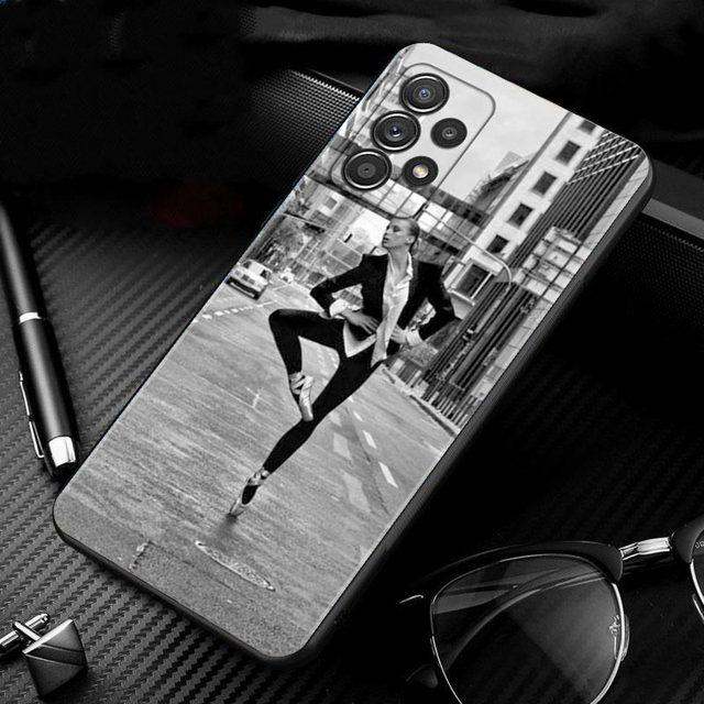 Чехол для Samsung Galaxy A51 A71 A01 A11 A21 A21s A31 A41 A72 A52 A42 A32 A22 A12 A02 A02s F42 Ballet Dance Girl Ballerina