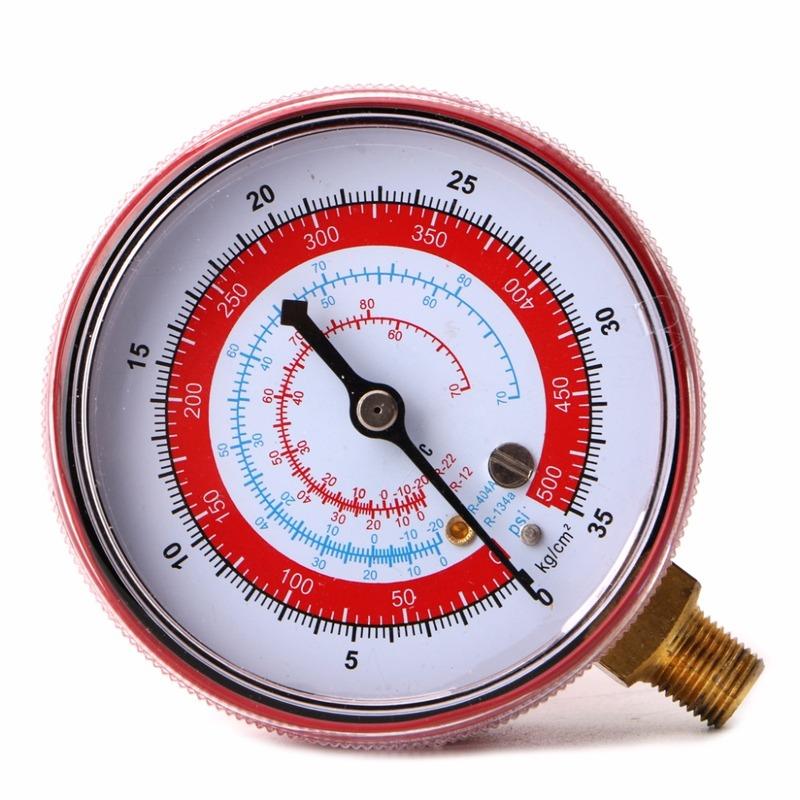 New Air Conditioner R410A R134A R22 Refrigerant Low High Pressure Gauge PSI KPA