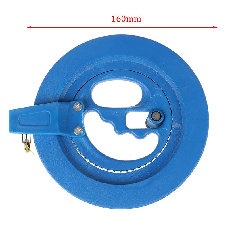 16Cm Kite Reel Abs Plastic Blue Kite Reel Grip Winder With 150M Line