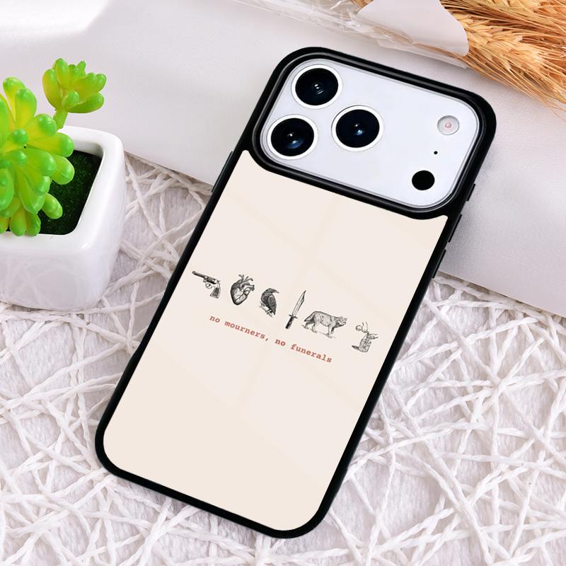 Чехол для телефона «Шесть воронов» ударопрочный для iPhone 17 Air 16e 15 11 12 14 13 Pro Max Чехол