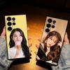 Чехол для телефона с принтом I-U J-Ji-eun Lee-e Для Samsung S25,S24,S21,S22,S23,S20,Ultra,S26,Plus,Fe,Note,5G Черный Чехол