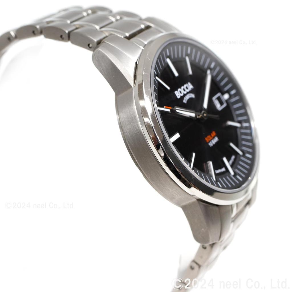 Boccia Titanium Watch 3643-04 Black