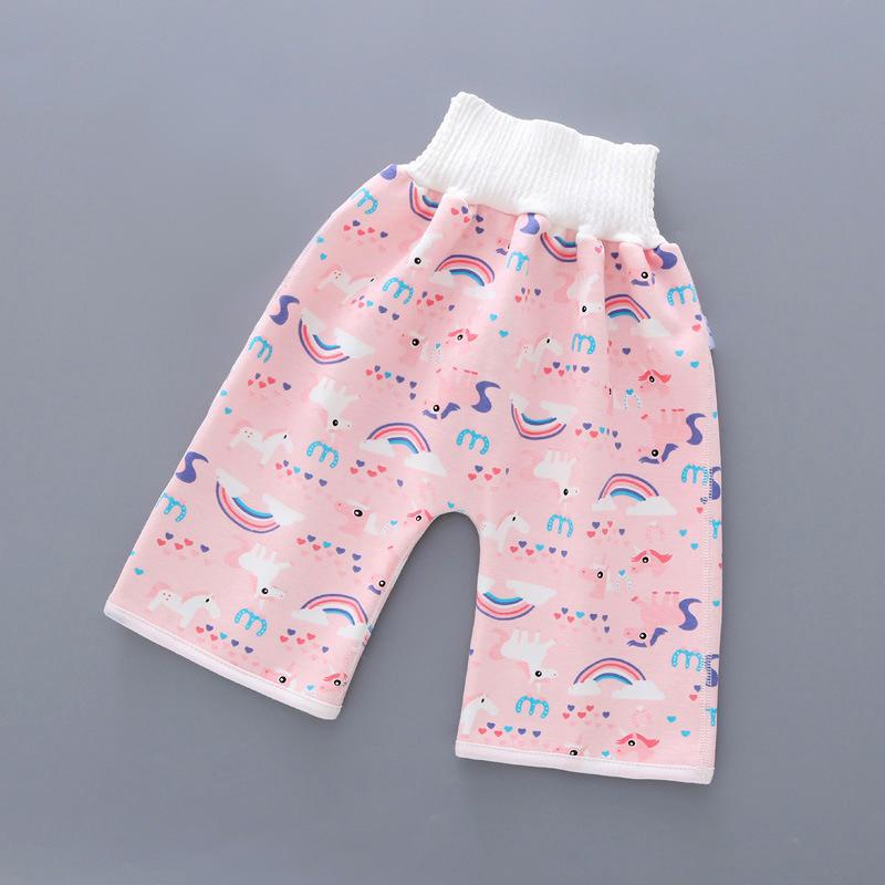 Детские подгузники-трусы Тренировочные трусики Стирающиеся и многоразовые хлопковые подгузники-трусы с высокой талией