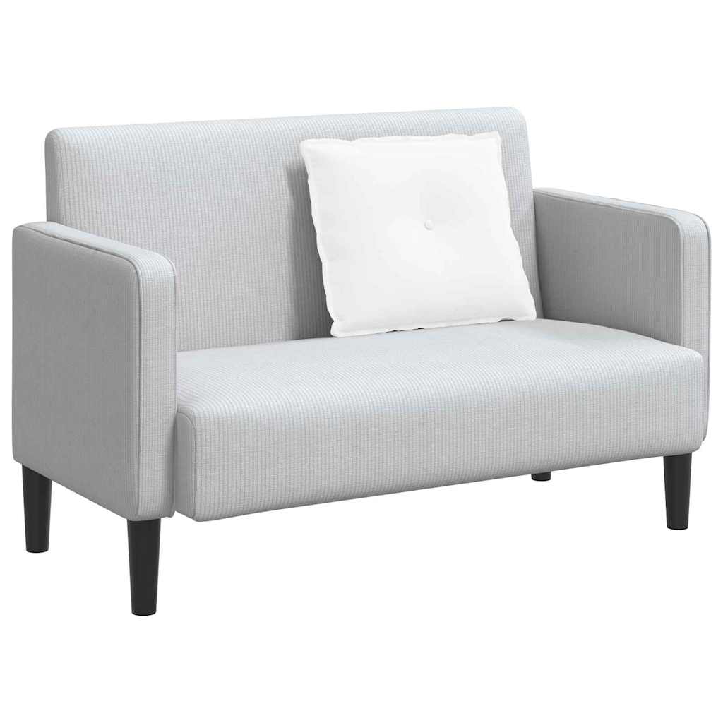 Back Cushion White 60 x 19 x 50 cm Fabric