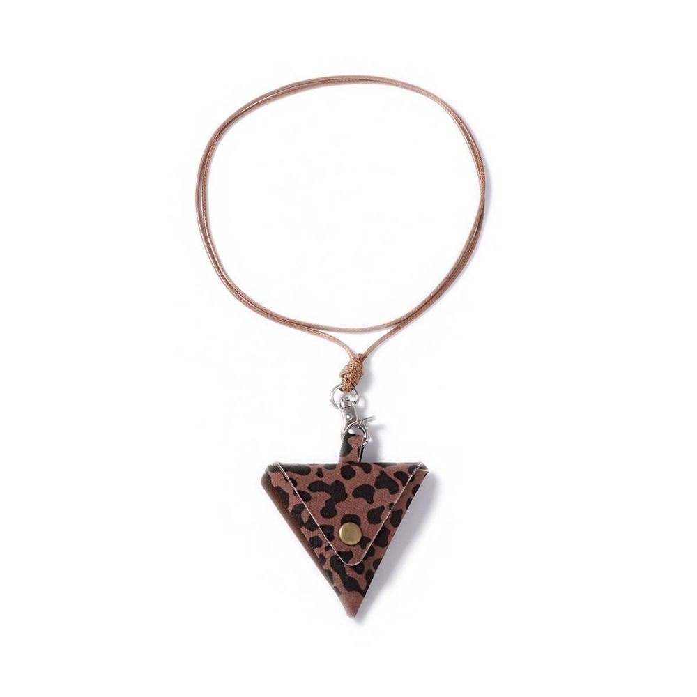 Регулируемая цепочка для маленькой сумки, ожерелье из искусственной кожи, цепочка для свитера, креативный подарок, длинное ожерелье