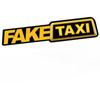1PC/2PCS FAKE TAXI Car Window Stickers Waterproof DIY Funny Auto Body Vinyl Decals for Bmw Mazda Mercedes Benz Accessories