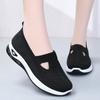 Women Shoes Casual Flyknit Single Shoes Soft Sole Mom Shoes Breathable Old Beijing Cloth Shoes