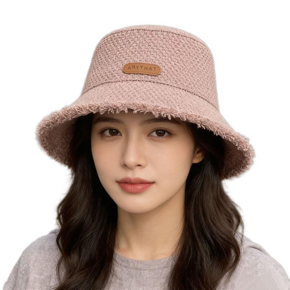 Fashion Foldable Fisherman Hat Wide Brim Lightweight Beach Sun Hat Uv Protection Panama Straw Hat