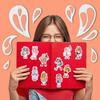 50Pcs Beautiful Girl Stickers Fashion Cartoon Diy Skateboard Phone Case Laptop Waterproof Cool Funny Sticker Decals Toy