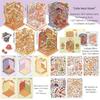 Decompression 3D Landscape Sticker Visual Stacking DIY Cabin Scene Sticker  Children Gift