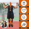 1 комплект эластичной ленты для помощи при подтягиваниях 150/225/300 фунтов Сверхпрочный пояс для помощи при подтягиваниях Тренировка для всего верха тела Горизонтальная перекладина Эластичная лента сопротивления