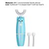 Electric Toothbrush Lovely Shape Deep Clean Food Grade Material Baby Cartoon Modeling Toothbrush for Home