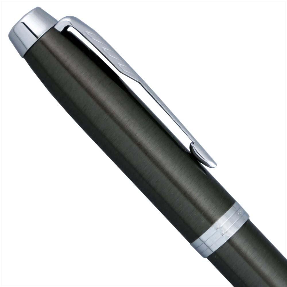 Перьевая ручка PARKER IM Dark Espresso CT, перо F 1975603, роскошный пишущий инструмент, зарубежный бренд, производитель (Паркер) (хорошо)