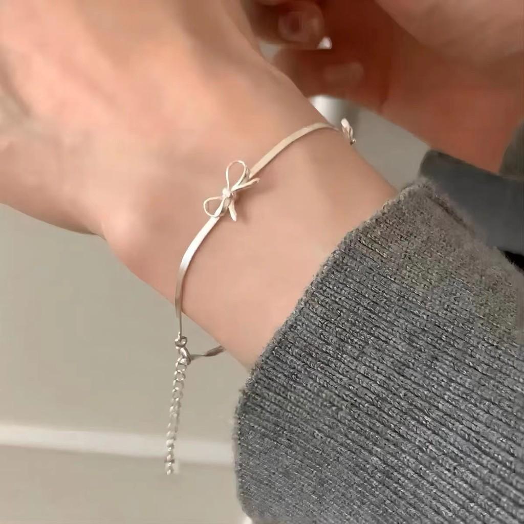 Elegant French-inspired Copper Butterfly Bracelet Delicate Minimalist Design For Women