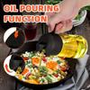 Automatic Lid Olive Oil Storage Bottle Glass Vinegar Dispenser Oil Sprayer Dispenser  Kitchen