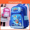 Cartoon Backpack Adorable For Elementary School Students Gender Neutral Durable Nylon Material
