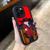 Чехол для телефона Yumeko Jabami K-Kakegurui для iPhone 17,16,15,14,13,12,11,Pro,Max,Plus,X,XS,SE4,E,Mini Черный Утолщенный край Чехол