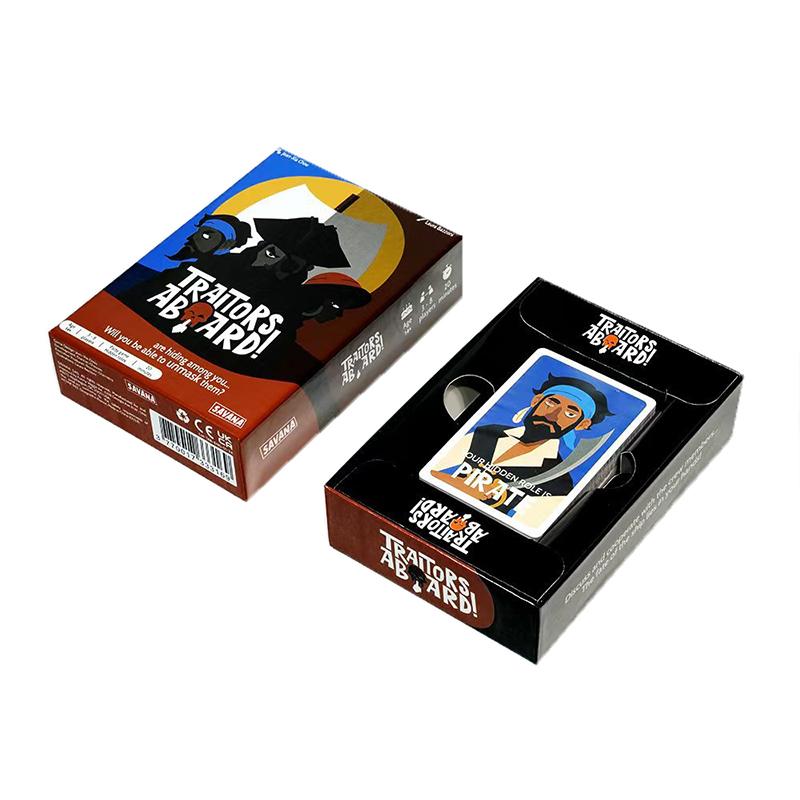 Family Card Game Traitors Aboard Award Winning Secret Identity Party Game Fun Strategy And Betrayal