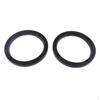2pcs Universal Black 6.5inch Car Stereo Audio Speaker Mounting Spacer Rings Adaptor