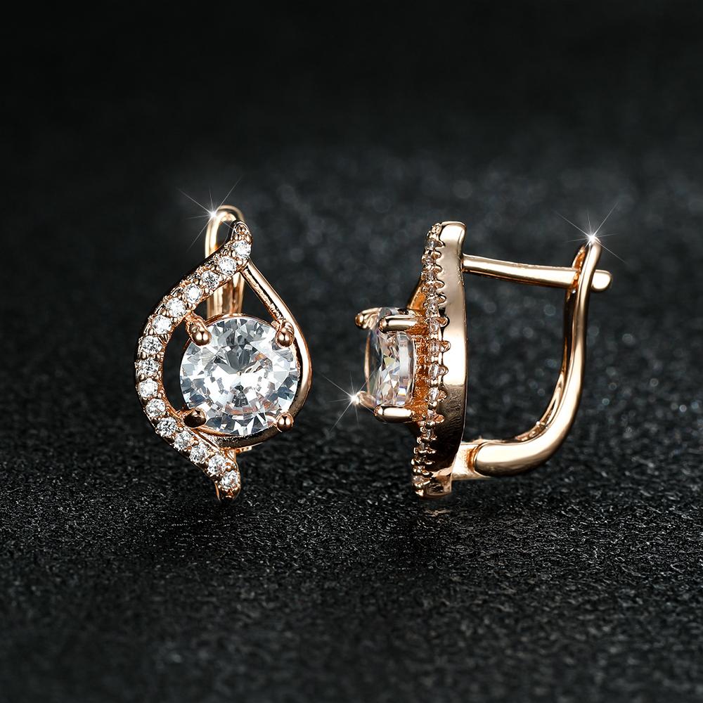 1 пара серег-капель круглой огранки золотого цвета, розовые, черные, белые, синие, зеленые, с камнями, серьги-клипсы в стиле глаз, помолвочные, свадебные украшения, подарок