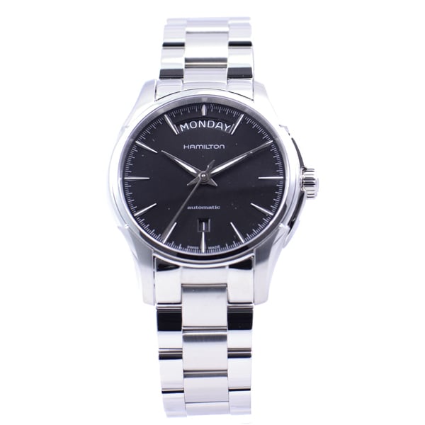 Мужские наручные часы Hamilton Jazzmaster Day Date Auto SS Черные H32505131
