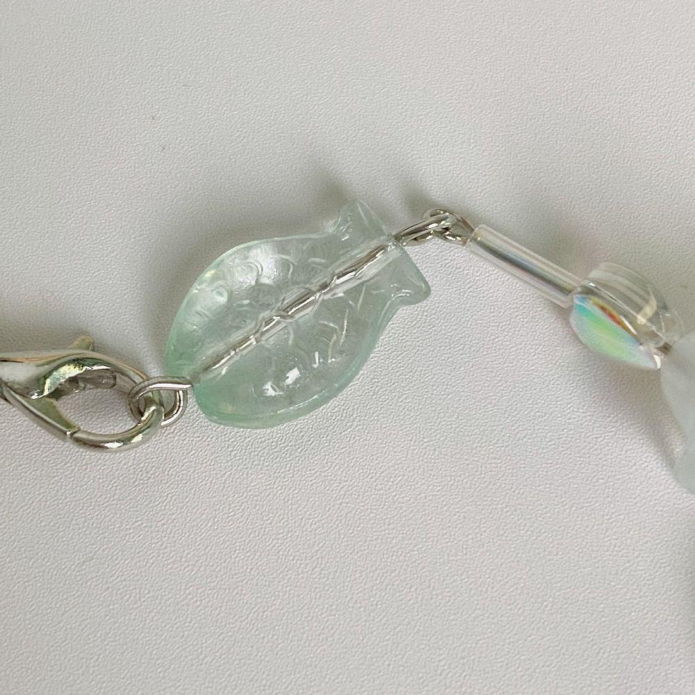 Золотая рыбка ремешок для телефона телефон подвеска бисерная цепочка для мобильного телефона Y2k шнурок для ключей